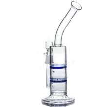 Honeycomb Percolator Glass Smoking Water Pipe to Turbine Perc (ES-GB-566)